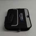 Simniam Large Car Trunk Organizer - with 5 Compartments Trunk Organizers and Storage SUV, Reinforced Handle, Securing Straps, Trunk Organizer for Car, SUV, Truck, Minivan (Black)