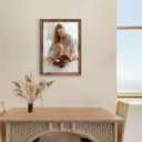 14x20 Picture Frame, Brown Poster Frame, 1 Pack