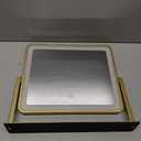 12"x 14" Vanity Mirror with Light, Makeup Mirror with Light for Desk | 3 Color Lighting and Stepless Dimming, Plug-in Required, Memory, Easy Installion, Smart Touch, Gold