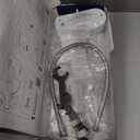 LUXE Bidet NEO 110 - Single Nozzle, Non-Electric Bidet Attachment for Toilet Seat, Adjustable Water Pressure, Rear Wash (Blue)