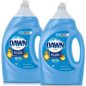 Dawn Dish Soap Ultra Dishwashing Liquid, Dish Soap Refill, Dish Detergent Liquid, Original Scent, 56 Fl Oz (Pack of 2)