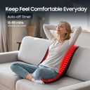 Red Light Therapy Mat, 2in1 LEDs (660nm& 850nm) Red Light Therapy Blanket, Premium Material, Adjustable Timer & Intensity