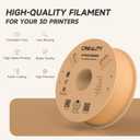 Official Creality Hyper PLA Filament 1.75mm, High Speed PLA 30-600mm/s Rapid 3D Printer Filament, Dimensional Accuracy +/-0.02mm, Fit Most FDM 3D Printers, 1KG(2.2lbs) Spool Peach Fuzz