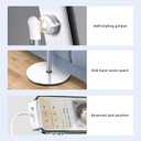 OATSBASF Heavy-Duty Tablet Floor Stand - 66.1" Height-Adjustable, Overhead Bed Phone/Tablet Holder, Fits 4.7-12.9" iPad Pro/Air/Mini, Kindle & Cell Phones