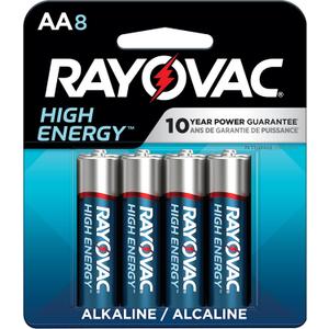 Rayovac High Energy AA Batteries (4 Pack), Double A Alkaline Batteries