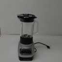 BLACK+DECKER PowerCrush Multi-Function Blender with 6-Cup Glass Jar, 4 Speed Settings, Silver