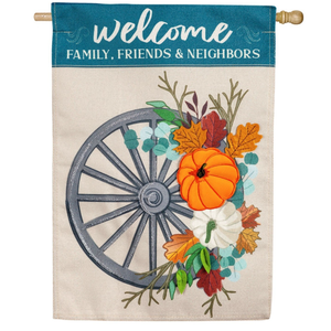 6 x Holiday garden flag