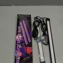 Black Lights for Glow Party, 365 Nm Uv Light, 5v, 10W USB Blacklight Lamp, 2 Pack Mini Portable Black Lights for Bedroom Cabinet and Fish Tank.