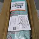 COMOMY Playpens for Babies and Toddlers, Small Baby Play Pens, Activity Center for Baby Safe and Non-Slip Baby Fence, Full Mesh Design, Indoor & Outdoor Kids Activity Center (Dark Green, 50"x50")