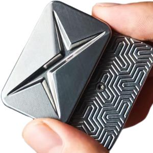 Lightning Infinite Fidget Slider Metal Magnetic Haptic Fidget Toys for Adults Anxiety/ADHD/Stress Relief