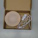 3 Colors Adjustable Light Display Base, Wooden Led Lighted Base Stand for Crystal Glass Vase Resin Art Home Decor (Large-4.7inch)