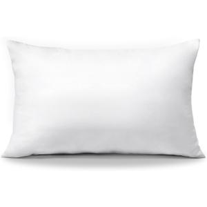 OTOSTAR Throw Pillow Insert, 16 x 24 Cushion Inner Soft Fluffy Plump Stuffer Cushion Pad White Decorative Pillow Insert