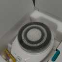 Wall Mounted Electric Back Scrubber With Spin Head for Shower - Body Brush for Deep Cleansing, Exfoliating and Massaging - Dry Brushing Bath Brush (8.6x13.7in-1 Large brush)