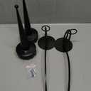 Metal Wall Mounted Candle Sconces,Wall Sconce Candle Holder, Iron Wall Pillar Candle Sconce for Room, Hallway, Entryway, Bathroom, 2 Pack (Torch Design) (White)