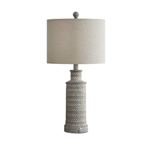 BOBOMOMO 3-Way Dimmable Touch Control Table Lamp with Dual USB Charging Ports for Bedroom Living Room Vintage Rustic Farmhouse Traditional Nightstand Bedside Lamps