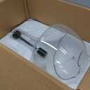 JONATHAN Y JYL6401B Watts 13.25" Glass/Metal LED Pendant Farmhouse Contemporary Transitional Dimmable Dining Room Living Room Kitchen Foyer Bedroom Hallway, Oil Rubbed Bronze/Clear