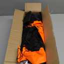 2 Pack 4 x 3 Size Portable Kid Soccer Goals for Backyard, Indoor and Outdoor Pop Up Soccer Goals, Orange, Theresduet