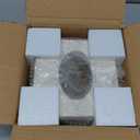 MyGift Vintage White Wood Tissue Box Cover Holder with Easy Refill Slide Out Bottom, Decorative Square Bathroom Facial Tissue Holder