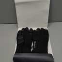 -10 Waterproof Winter Gloves for Men & Women, 5-Layer Ski & Snow Gloves for Cold Weather, Breathable Warm Gloves with Touch Screen Fingers (Large, Black)