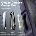 ImpactStrong Magnetic Guard for iPhone 16 Pro Case [Camera Control Button] [Camera Protection] [Military Grade Drop Tested] [Compatible with MagSafe] Slim Translucent Matte Phone Case - Deep Purple