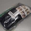 Heatless Hair Curler Set  Satin Foam Curling Rods for Long & Short Hair, No-Heat Overnight Hair Rollers for Women, Includes 4 Jumbo Rods, Wrap Scarf, Clip, Scrunchies & Protective Covers (Black)