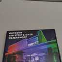 FBZ 100Ft Outdoor Waterproof LED Strip Lights,Music Sync RGB IP65 Led Lights with App Control and Remote,Color Changing Waterproof Led Rope Lights for Outdoor,Balcony,Roof,Garden,Stairs Party