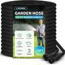 75FT Garden Hose, Lightweight Water Hose, 3/4" Connectors Lawn Hose for Outdoor, Outside Hose for Yard Backyard, Collapsible & Car Wash Watering