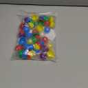 IMIKEYA 50pcs Clear Fillable Vending Machine - Colorful Plastic Balls for Crafts - Decorations and