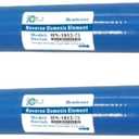 Huining 75GPD RO Membrane ULP1812/2012 Residential Reverse Osmosis Membrane Water Filter Cartridge Replacement for Home Drinking Water Filtration System Household Under Sink Water Purifier, 2PACK