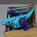 Dinosaur Transform Robot 5 in 1 Take Apart Toys Set for boy Kid Age 3 4 5 6 7 8 Years Old Construction Building DIY with Drill Tool Kit Best Gift for Birthday Christmas Easter