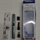 Wahl Micro Groomsman Battery Personal Trimmer for Hygienic Grooming with Rinseable, Interchangeable Heads for Eyebrows, Neckline, Nose, Ears, & Other Detailing - 05640-600