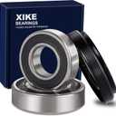 XiKe 4036ER2003A, 4280FR4048C and 4280FR4048K Front Load Washer Tub Bearing  Seal Kit Rotate Quiet and Durable, Replacement for LG and Kenmore Etc.