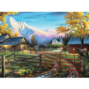 Buffalo Games - Country Life - Charles Black - The Western Lifestyle - 1000 Piece Jigsaw Puzzle for Adults - Challenging Puzzle Perfect for Game Nights - Finished Size is 26.75 x 19.75