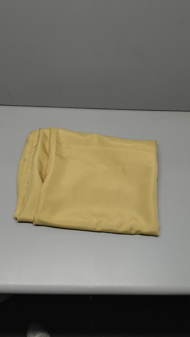 Yellow Curtain 1 Piece 84"×60"