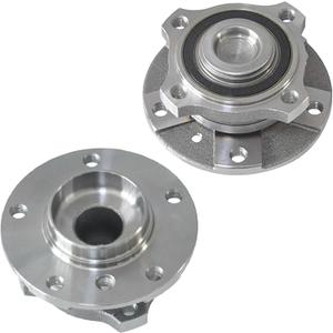 Autoround 513210 Front Wheel Bearing and Hub Assembly Fit for 2004-2010 BMW 525i 530i, 2008-2011 528i, 2008-2010 535i, 2004-2005 545i 645Ci, 2006-2010 550i 650Ci 650i, Set of 2