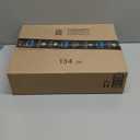 Universal Swivel TV Stand/Base Table Top TV Stand 32 to 65 inch TVs 80 Degree Swivel, 4 Level Height Adjustable, Heavy Duty Tempered Glass Base, Holds up to 88lbs Screens, HT04B-002