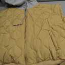 EVALESS Puffer Vest Women Cropped Hooded Zip Up Quilted Sleeveless Jackets 2025 Fall Lightweight Coat with Pockets, 2XL