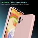 for Samsung Galaxy A05 Case Pink, Scratch Resistant with Soft Touch, Slim Thin Phone Cover for Samsung Galaxy A05