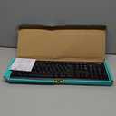 Logitech K270 Wireless Keyboard for Windows, 2.4 GHz Wireless, Full-Size, Number Pad, 8 Multimedia Keys, 2-Year Battery Life, Compatible with PC, Laptop, Black (1 Pack)