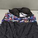 Summer Mae Plus Size Swimsuits for Women Two Piece Tankini Sets Tummy Control Bathing Suit Swimwear with Shorts. Black, L size