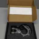 ALL-TOP Forged Steel Winch Hook, 5/16in 6Ton 13500Lbs, Extreme Hook for Winch Cable Ropes, Forged Steel & E-Coated Finish, Rhino Gray (For ATV/UTV)