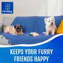 6 x Furviking Pet Hair Remover for Car, Bed, Couch, Carpet, Home Surfaces 3.74" - Lightweight, Compact Cat Dog Fur Remover, Scraper, Cleaner - Portable, Easy to Use Pet Hair Removal Tool