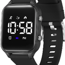 LAVAREDO Kids Digital Watches for Boys Girls,Waterproof Sport Watch with Pedometer Stopwatch Vibration Alarm for Ages 5-13,No App Fitness Tracker Watch for Kids Teens Birthday Christmas Gifts