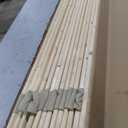 Greaton, 0.75-Inch Horizontal Wooden Bunkie Board/Bed Slats, 78" x 60", Grey (Twin)