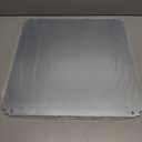 Square D by Schneider Electric NSYMM55 Multipurpose Plain Mounting Plate for Electrical Boxes, Compatible with Spacial CRN, S3D, S3X, and PLM Enclosures, Galvanized Steel, 500mm H x 500mm W