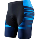 Bikewa Men's Cycling Shorts Bicycle Pants Bike Half Pants 4D Coolmax Padded, Comfort, Anti-Slip, Breathable&Absorbent