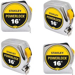 Stanley Tools 33-116 16ft. Powerlock Tape Rule (4-Pack)