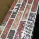 10-Pack 52 Sq.Ft 3D Wall Panels Peel and Stick 3D Faux Brick Wallpaper Peel and Stick Red Brown Faux Stone Wall Panel Foam Brick Self-Adhesive 3D Wallpaper, 10PCS