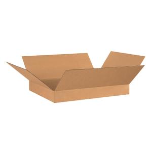 BOX USA Shipping Boxes Large 26"L x 20"W x 4"H 20-Pack - Corrugated Cardboard Box for Moving, Mailing, Packing, Packaging and Storage