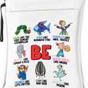 Book Sleeve with Zipper, Cute Books, Book Lover Gift for Teen Women Girl